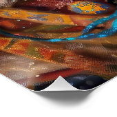 Lhasa Ook Kerstfeest Seizoen Perfect Poster (Hoek)