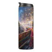 Lhasa Ook Kerstfeest Seizoen Thermosbeker (Geroteerd rechts)