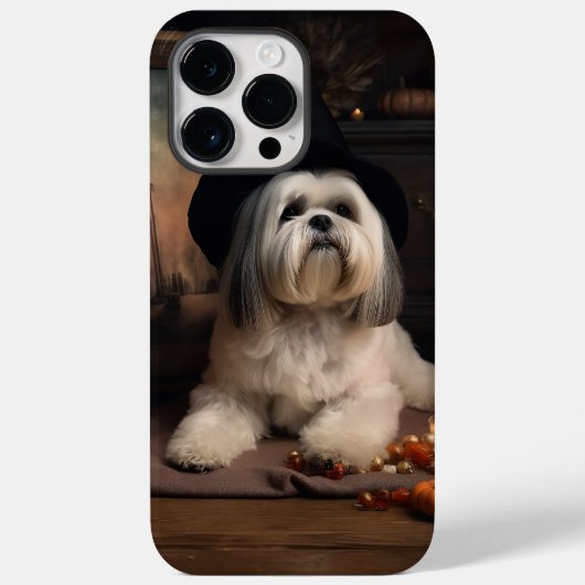 Lhasa ook pompoenen Halloween eng Case-Mate iPhone Case (Achterkant)