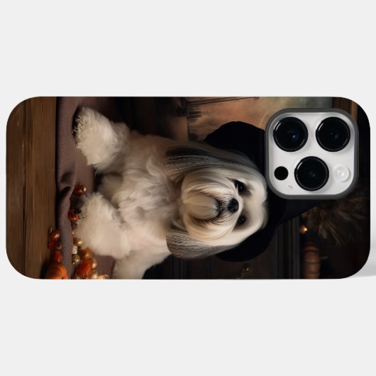 Lhasa ook pompoenen Halloween eng Case-Mate iPhone Case (Achterkant (horizontaal))