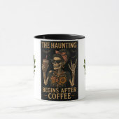 L'Haunting Commence Après La Mug De Café (Centre)
