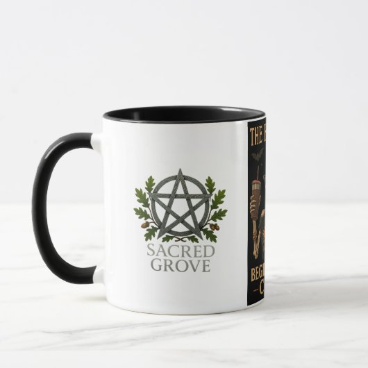 L'Haunting Commence Après La Mug De Café (Gauche)