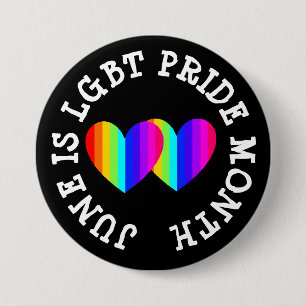 LHBT-bewustwordingsmaand is juni Ronde Button 7,6 Cm