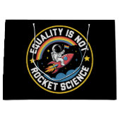 LHBT-gelijkheid niet Rocket Science Pride Ally Groot Cadeauzakje (Voorkant)
