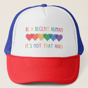 LHBT-hartretro een fatsoenlijk mens zijn, dat is h Trucker Pet