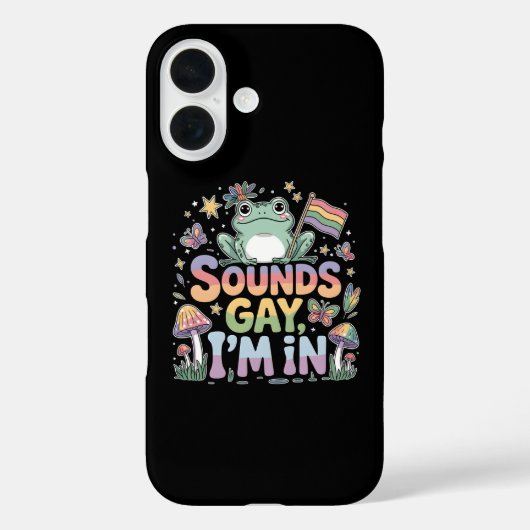 LHBT-trots klinkt gay Ik ben in Case-Mate iPhone Case (Achterkant)