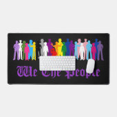 LHBT Wij De Mensen Ontwerp Bureaumat (Keyboard & Muis)