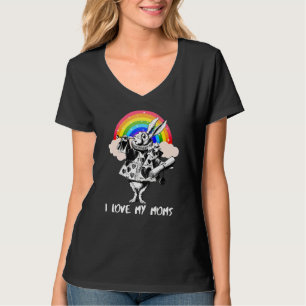 LHBTQ Alice In Wonderland Wit Konijn Ik hou van mi T-shirt