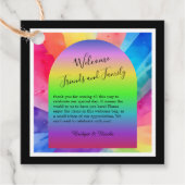 LHBTQ Pride bruiloft Bedankjes Labels (Voorkant)