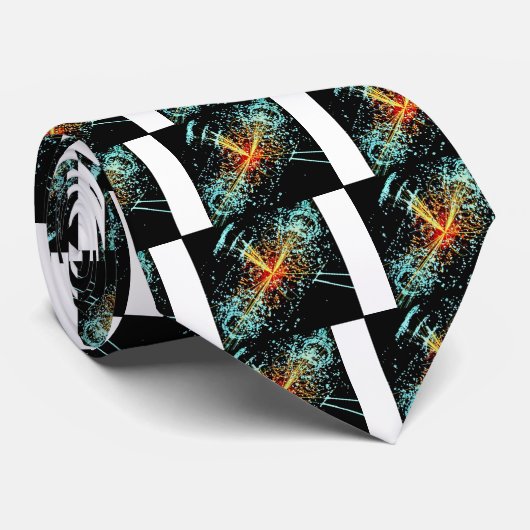 LHC-botsing Stropdas (Opgerold)