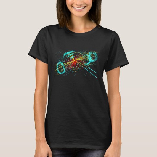 Lhc Higgs Boson Quantum Mechanics Particle Physics T-shirt (Voorkant)