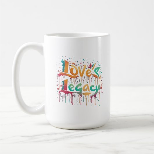 L'héritage de l'amour : Moments chéris Mug (Gauche)