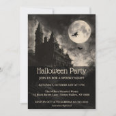 L'Heure De Sorcière Invitation De La Fête D'Hallow (Devant)