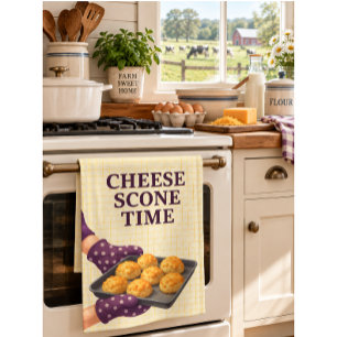 L'Heure des Scones au Fromage — Torchons de Cuisin