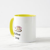 L'heure du café - Donut et tasse de café (Devant gauche)