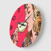 L'heure du vin, visage horloge (Angle)