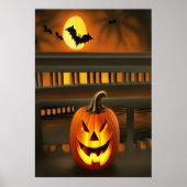 L'heureux citrouille | AI Art Poster (Devant)