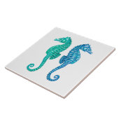 L'hippocampe de Capr reflètent le carreau de (Côté)