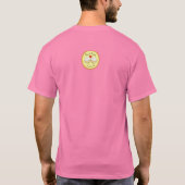 L'hippopotame étreint le rose du T-shirt des (Dos)