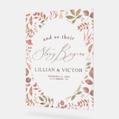 L'histoire commence à l'automne quitte Mariage Bie (Angle)