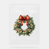 L'histoire commence Noël Mariage de couronne Bienv (Recto)