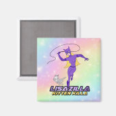 L'histoire de Lisazilla Kitten Killa Magnet (Recto/Verso)