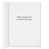 L'Histoire Reste Grande Carte De Voeux (Intérieur (Droit))