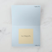 L'hiver à Amsterdam - Carte de Noël des cyclistes (Intérieur)