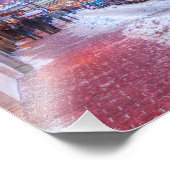 L'hiver à Bamberg Allemagne Photo agrandissement (Coin)