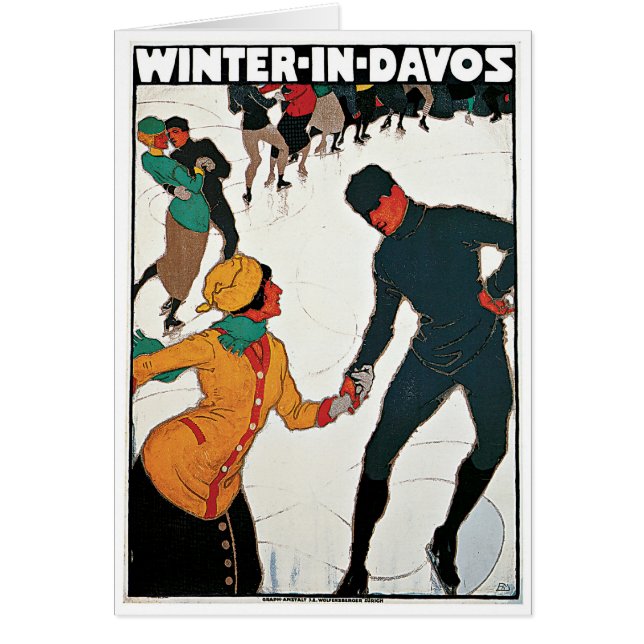 L'hiver à Davos (Devant)