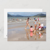 L'hiver à Palm Cove carte postale (Devant / Derrière)