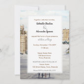 L'hiver au Faire-part de mariage du château de Win (Devant)