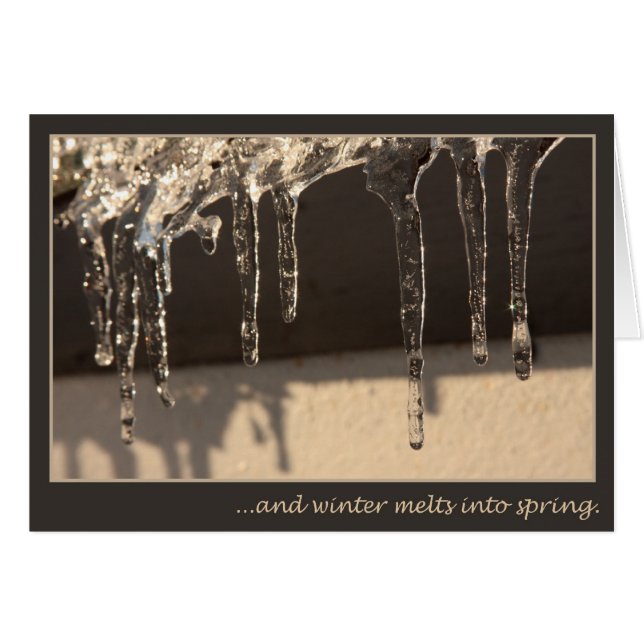 L'hiver au printemps (Devant horizontal)