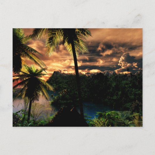 L'Hiver Dans La Carte Postale Tropics (Devant)