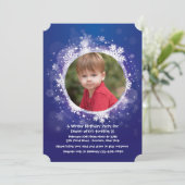 L'hiver est ici invitation de photo (Debout devant)