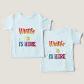 "L'hiver est là" : (Design Recto & Verso)