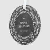 L'hiver s'embranche ornement de vacances de | (devant)