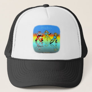 L'hockey badine le casquette de camionneur