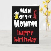 L'Homme De La Carte D'Anniversaire Du Moment (Fleur jaune)