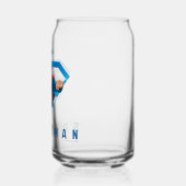 L'homme de l'acier en vol (Gauche)