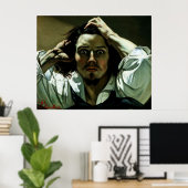 L'homme désespéré - Poster de l'art de la reproduc (Bureau à domicile)