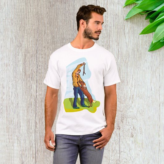 L'Homme Et Son T-shirt Chien