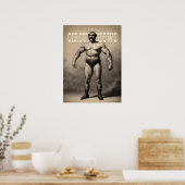 L'homme fort - 18 x 24 Poster (Cuisine)