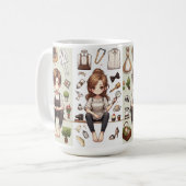 L'homme, la femme. 1 tasse (Devant gauche)