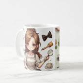 L'homme, la femme. 1 tasse (Devant gauche)