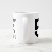 L'HOMME LE MYTHE LA LÉGENDE extra-large mug (Dos)