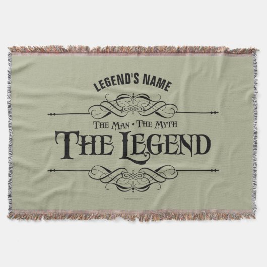 L'Homme, Le Mythe, La Légende Jette Une Couverture (Devant)