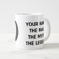 L'HOMME LE MYTHE LA LÉGENDE mug extra large géant