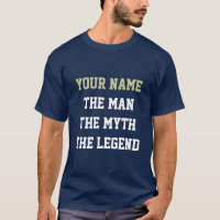 L'homme le mythe la légende t-shirt pour les mecs