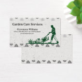 L'Homme Mowing Lawn | Paysage (Bureau)